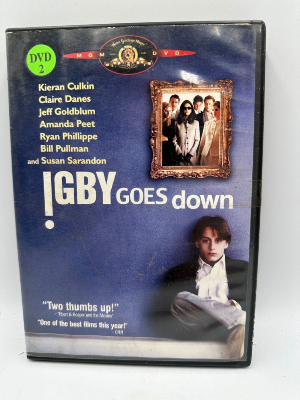 Igby Goes Down DVD 2002 Kieran Culkin Claire Danes MGM Movie Comedy R Rated